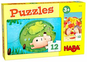 Haba legpuzzel met kikker en egel (HABA 306165)